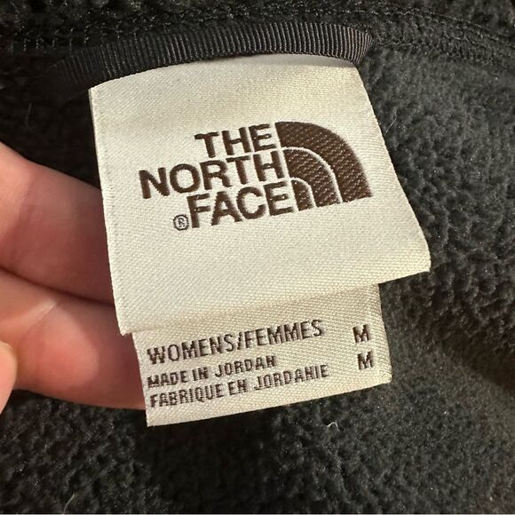 The North Face Black Cragmont Fleece Vest Size Medium Athletic Winter Snow - Picture 8 of 16